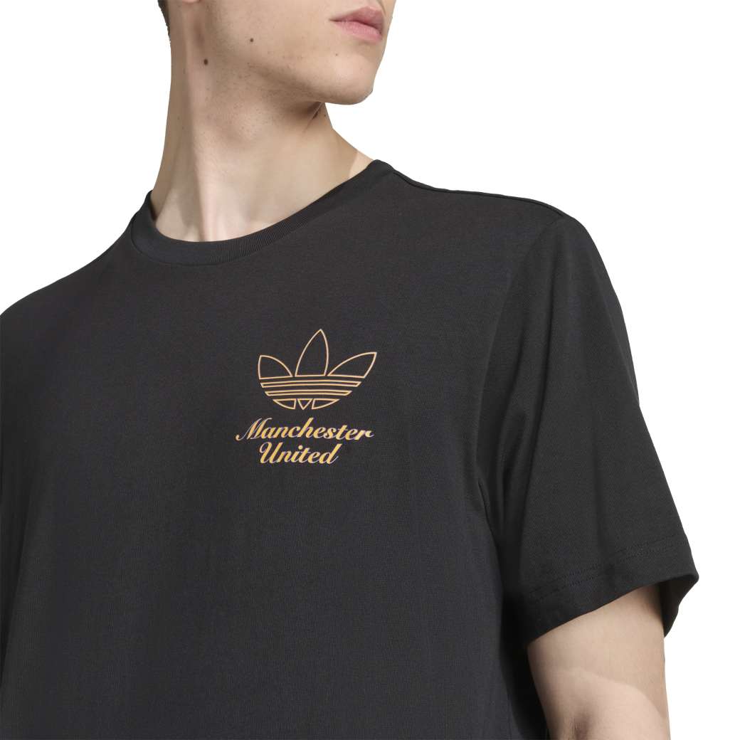 Adidas Camiseta JN2919 M ICON MANCHESTER UNITE Black Algodao -6-